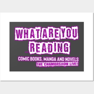 What Are You Reading Tee Posters and Art